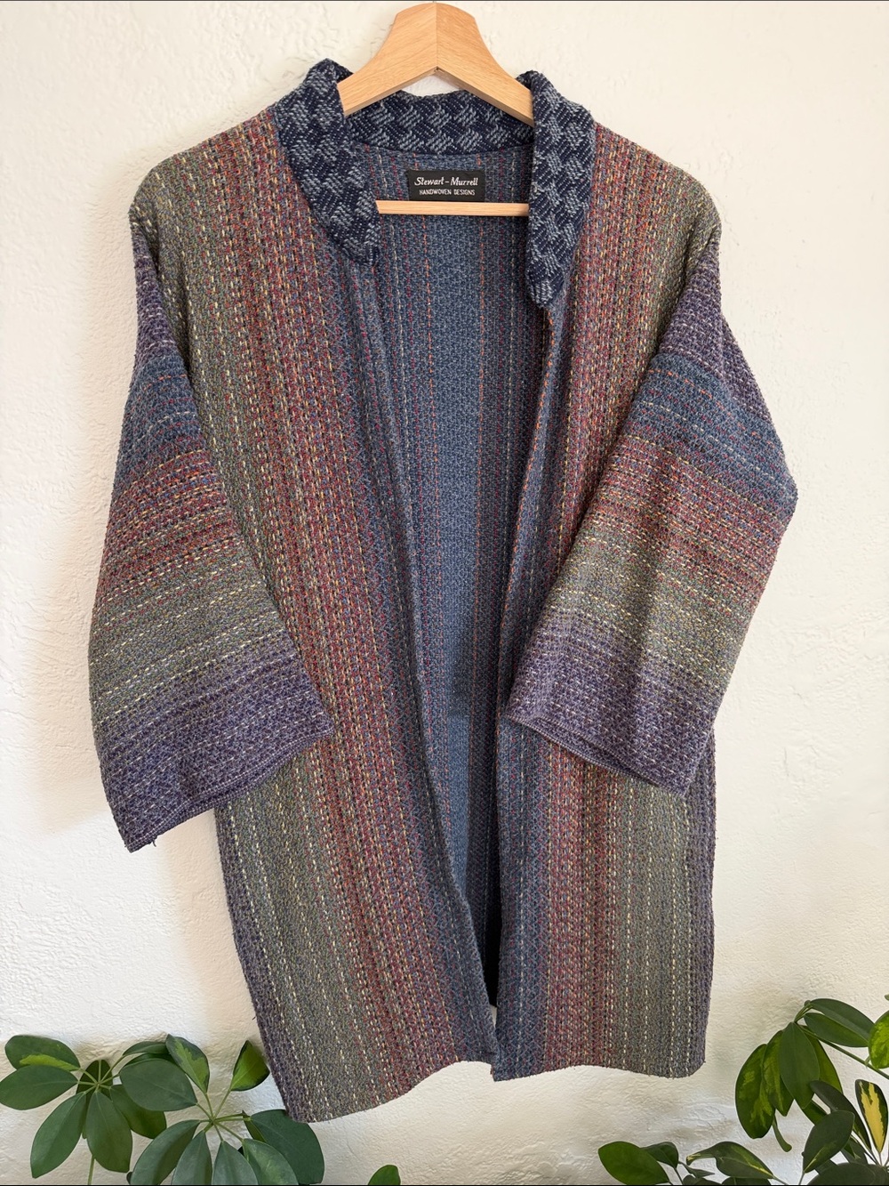 Handwoven Open-Front Tunic by Stewart-Murrell